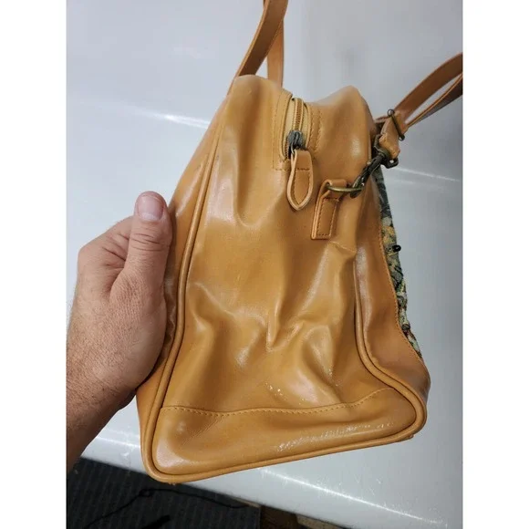 Signature Club A Ladies Tote Bag Safari Tapestry Embroidered Tiger‎ Cheeta Lion - Picture 7 of 16